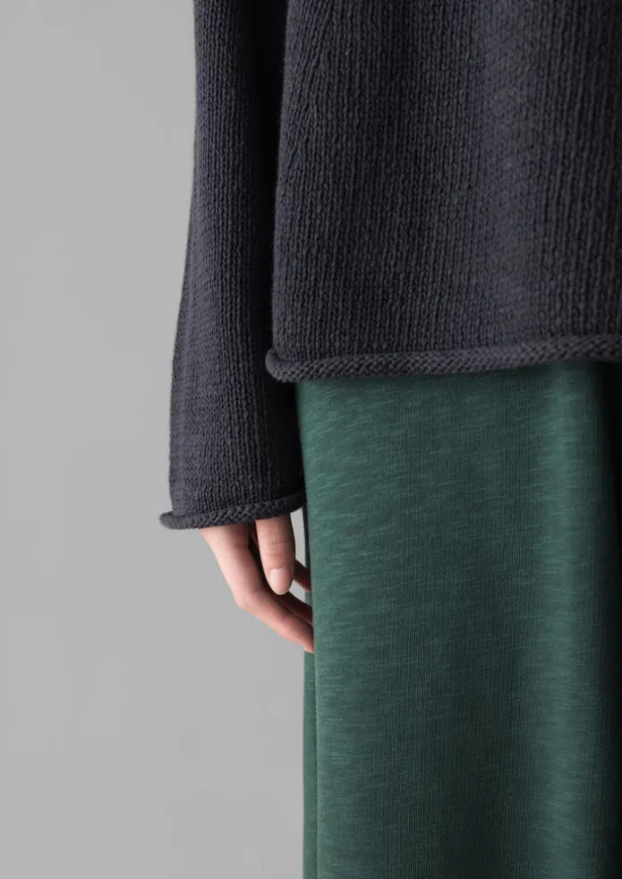 Organic Cotton Linen Easy Sweater