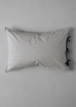 Organic Cotton Pyjama Stripe Housewife Pillowcase