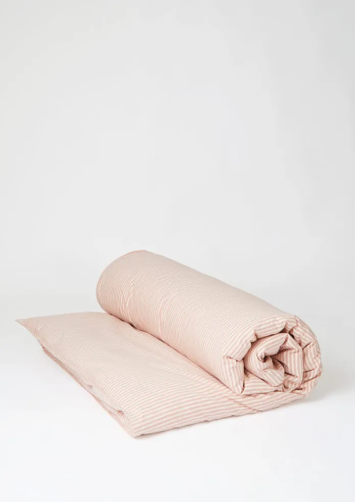 Organic Cotton Ticking Stripe Duvet Cover