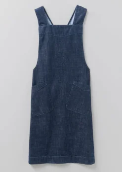 Organic Denim Cross Back Apron