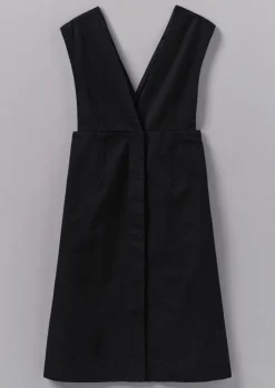 Organic Denim Pinafore Dress