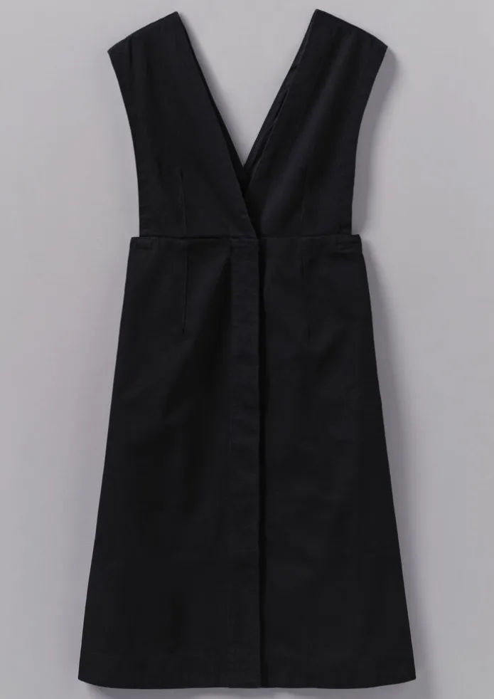 Organic Denim Pinafore Dress
