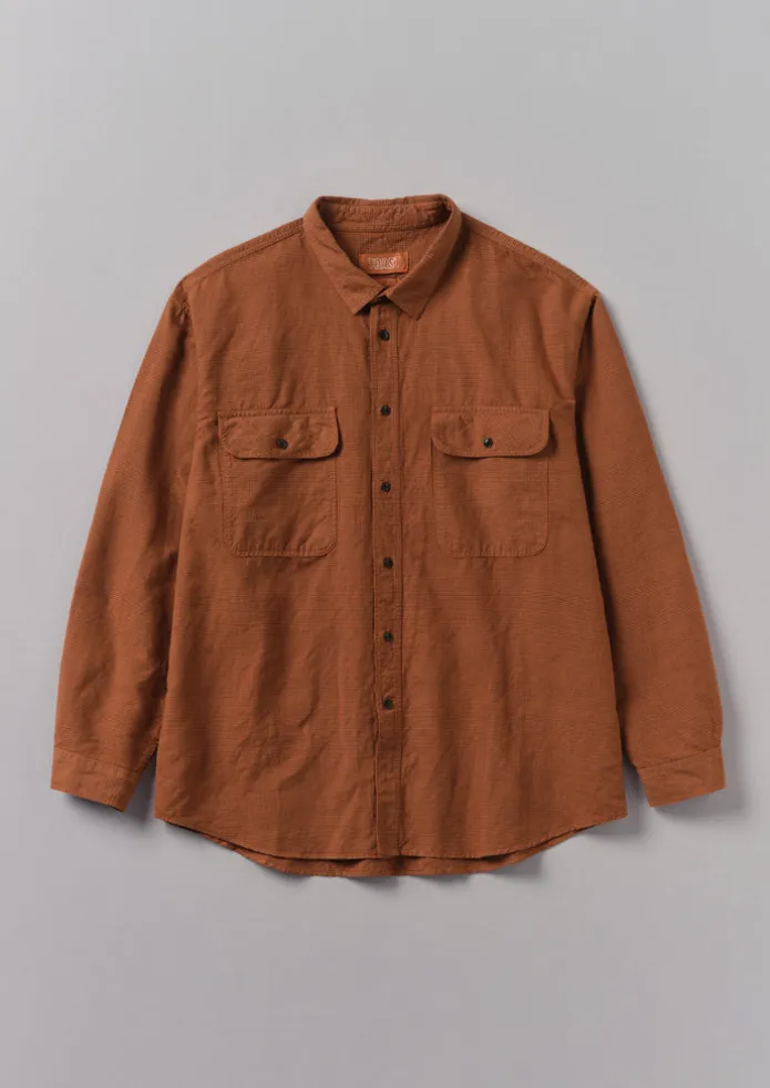 Overdyed Check Workwear Shirt