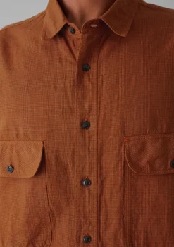 Overdyed Check Workwear Shirt