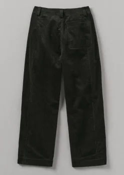 Panelled Organic Cord Trousers