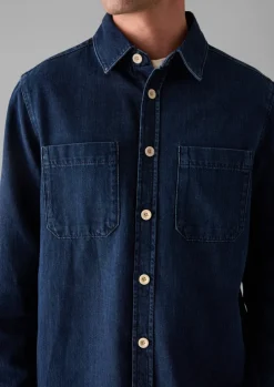 Patch Pocket Denim Shirt