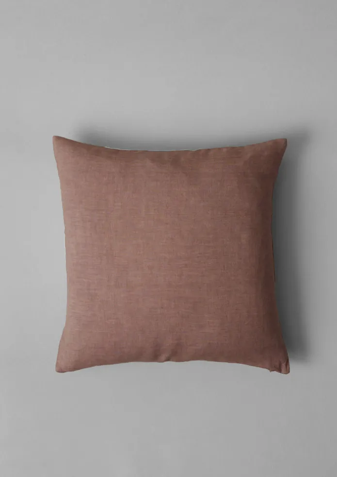 Patchwork Linen Cushion Cover