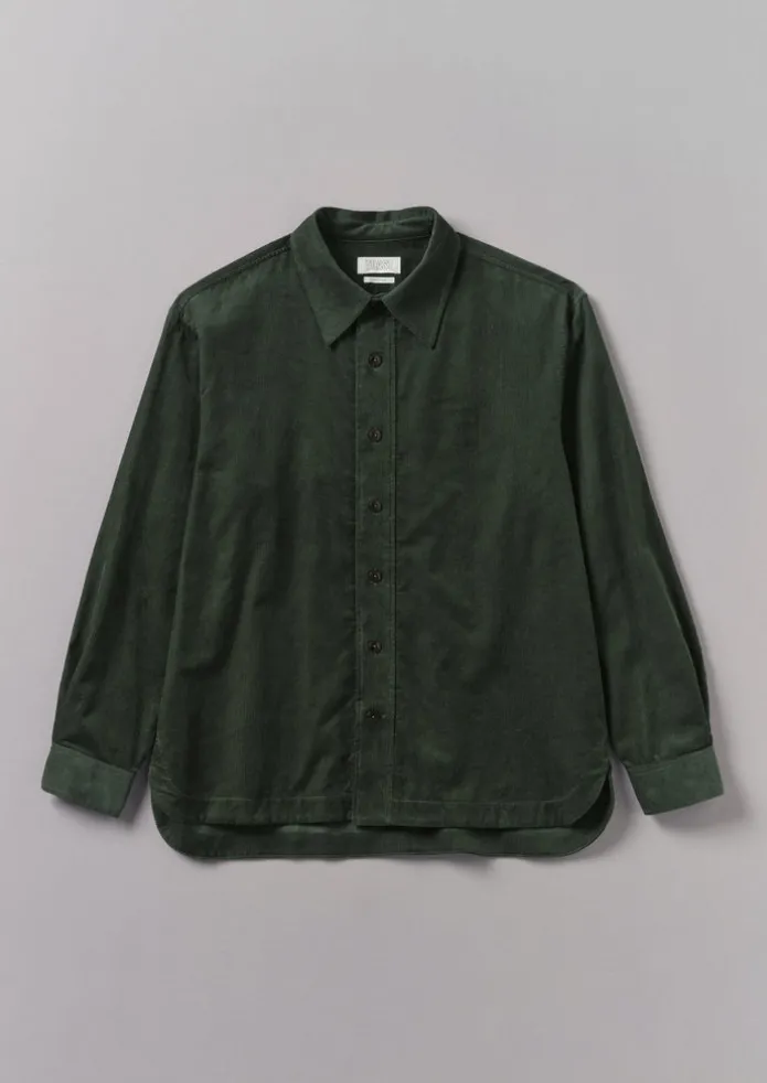 Point Collar Organic Cord Shirt
