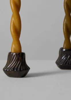 PPP Lab Hand Pinched Stoneware Candle Holder