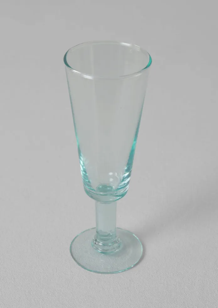 Recycled Bolivian Champagne Glasses Set