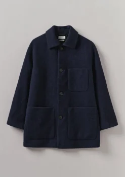 Relaxed Wool Coat