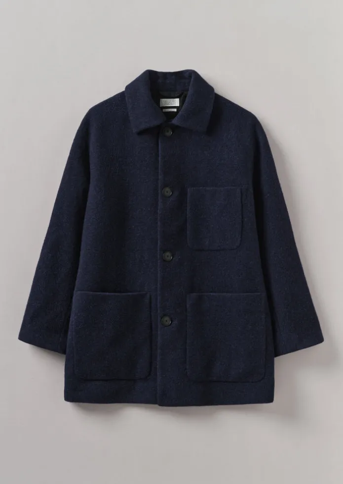 Relaxed Wool Coat