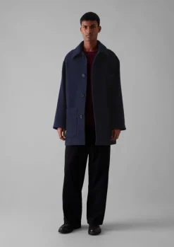 Relaxed Wool Coat