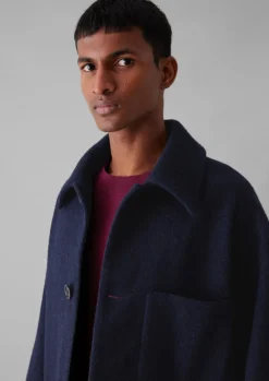 Relaxed Wool Coat