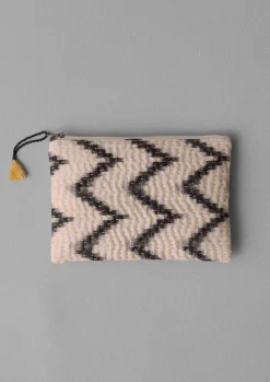 Remnant Fabric Kantha Pouch