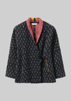 Repurposed Ikat Kantha Jacket