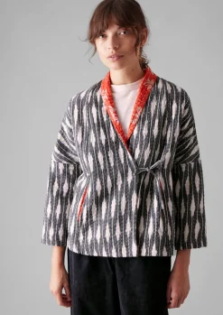 Repurposed Ikat Kantha Jacket