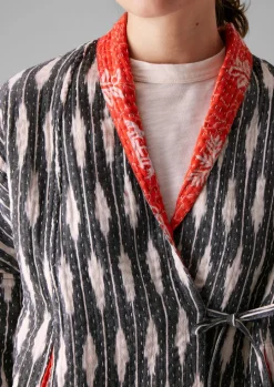 Repurposed Ikat Kantha Jacket