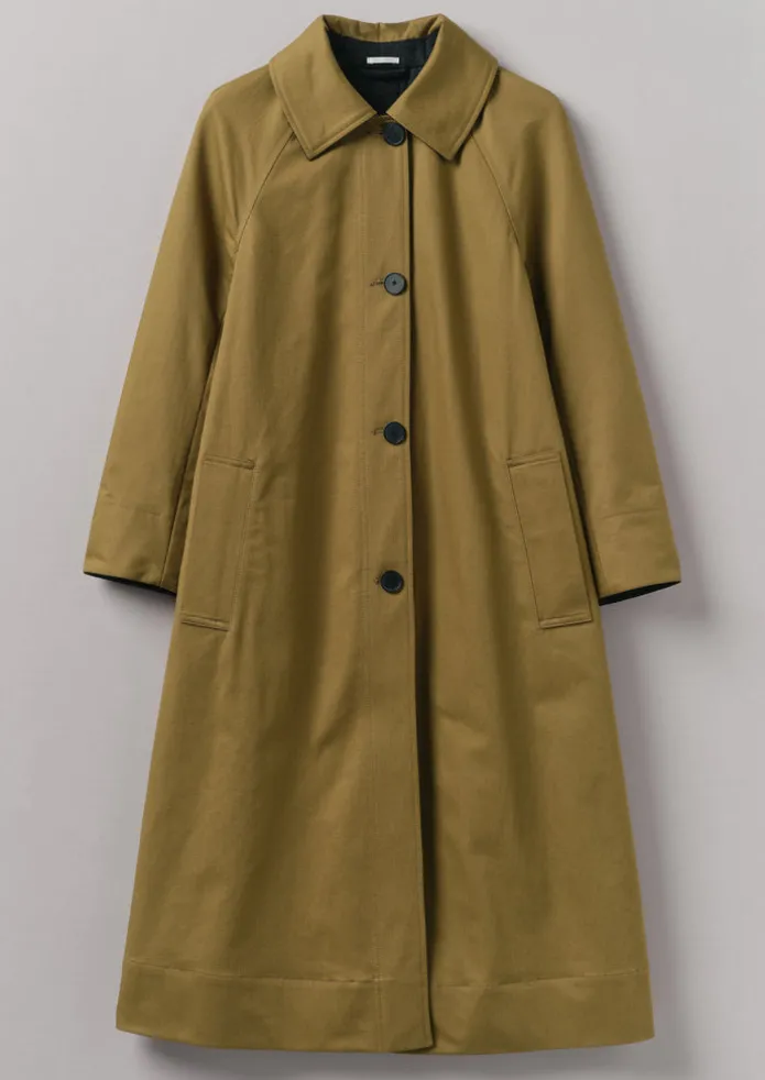 Reversible Cotton Wool Coat
