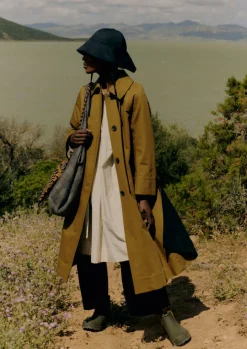 Reversible Cotton Wool Coat