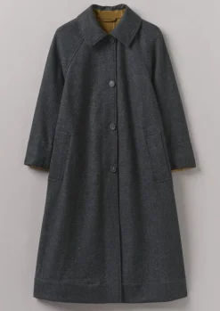 Reversible Cotton Wool Coat