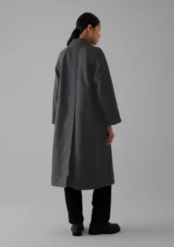 Reversible Cotton Wool Coat