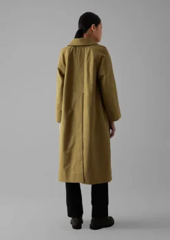 Reversible Cotton Wool Coat