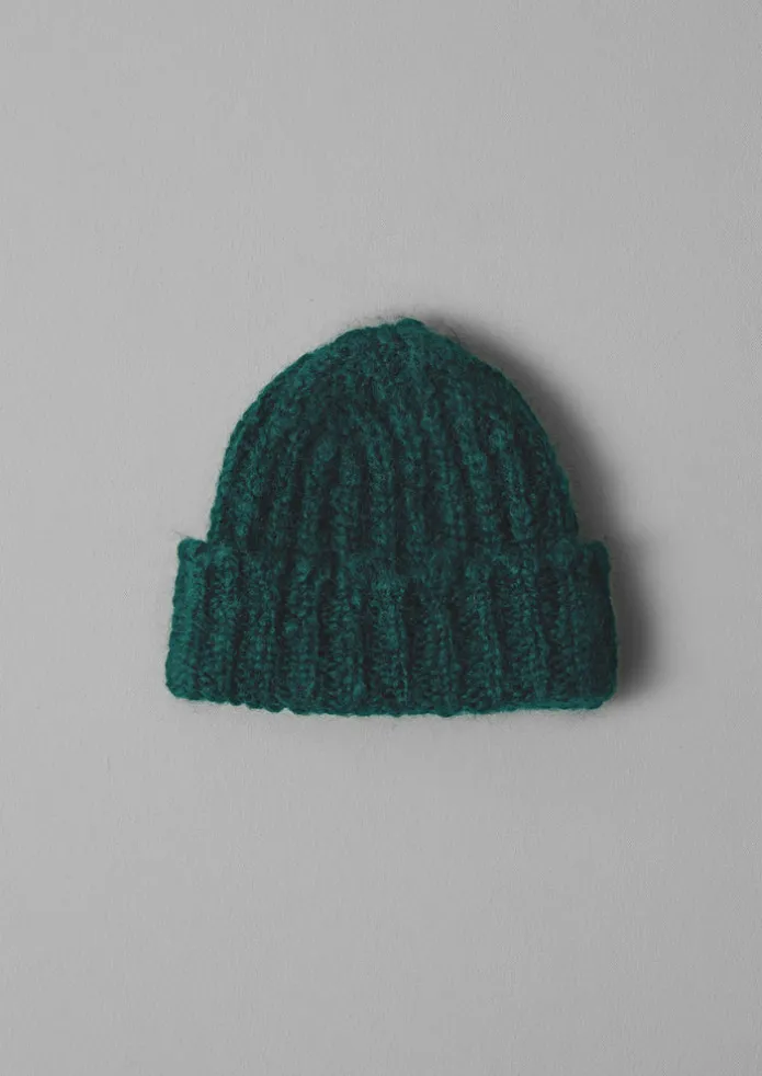 Ribbed Mohair Hat