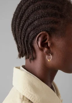 Sally Lacock Seed Hoop Earrings
