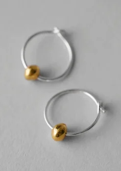 Sally Lacock Seed Hoop Earrings