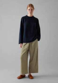 Seamless Recycled Cashmere Sweater