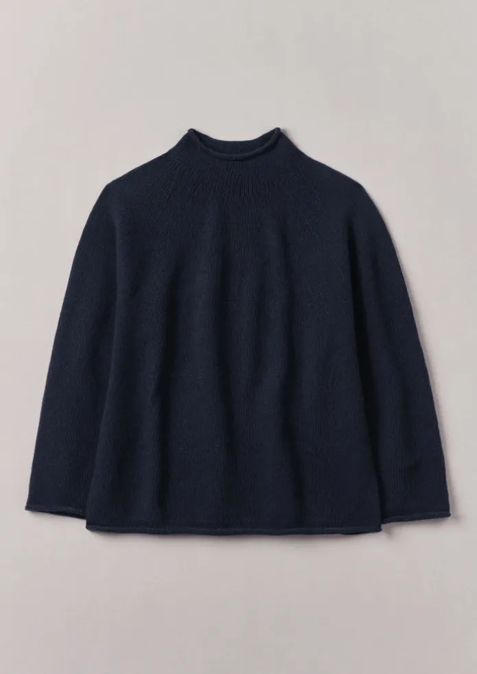 Seamless Recycled Cashmere Sweater