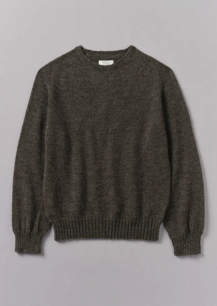 Seamless Shetland Wool Sweater
