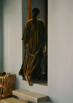 Silk Velvet Gown