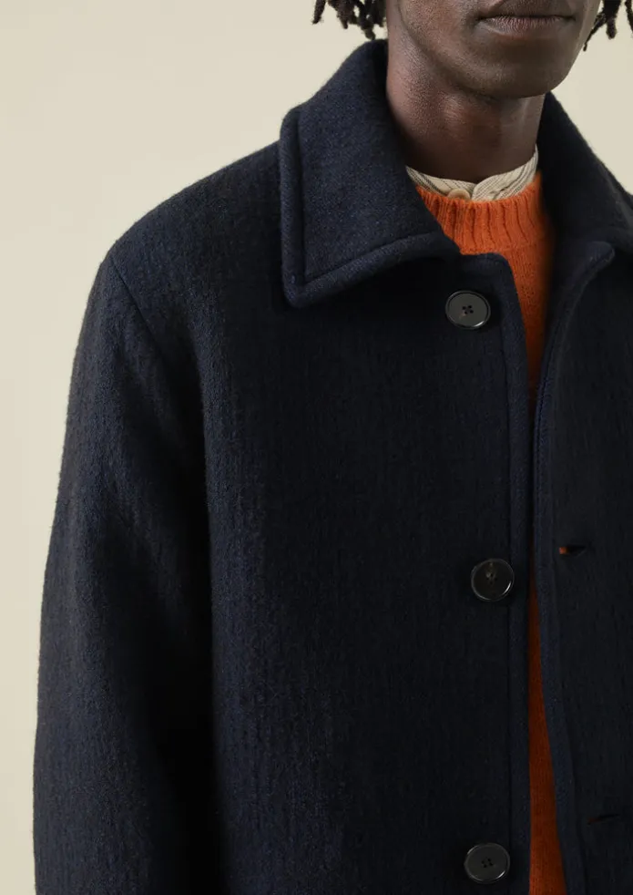 Single Breasted Car Coat