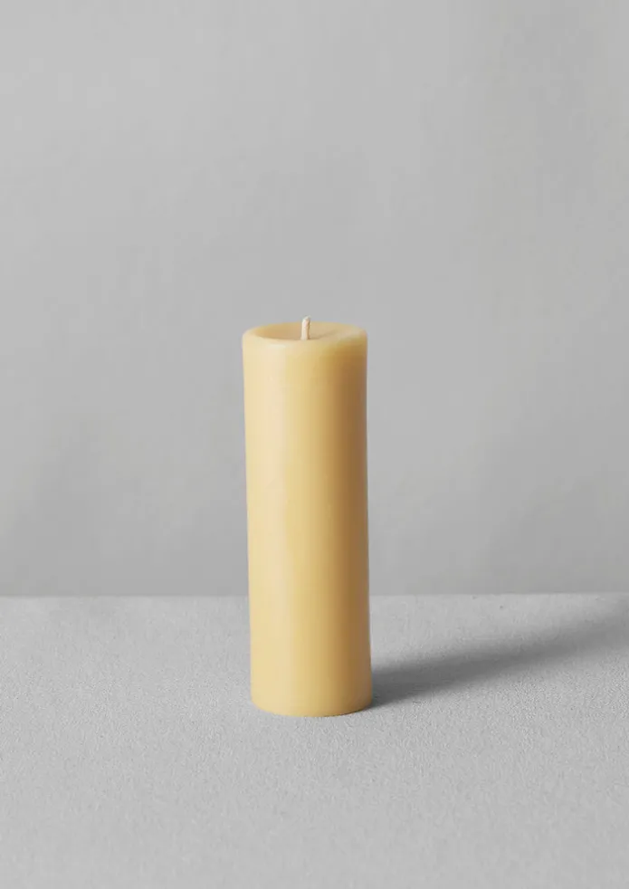 Skar Organics Beeswax Pillar Candle