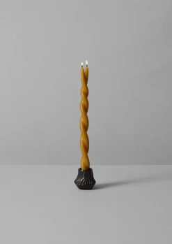 Skar Organics Beeswax Twist Dinner Candle