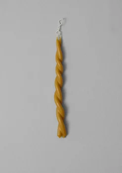 Skar Organics Beeswax Twist Dinner Candle