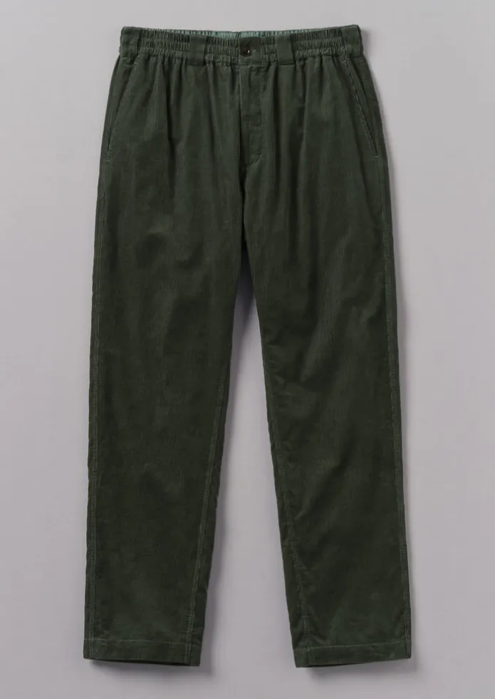 Soft Organic Cord Drawstring Trousers