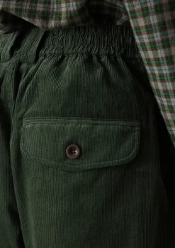 Soft Organic Cord Drawstring Trousers