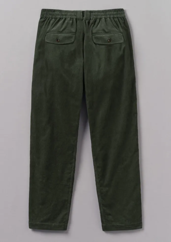 Soft Organic Cord Drawstring Trousers