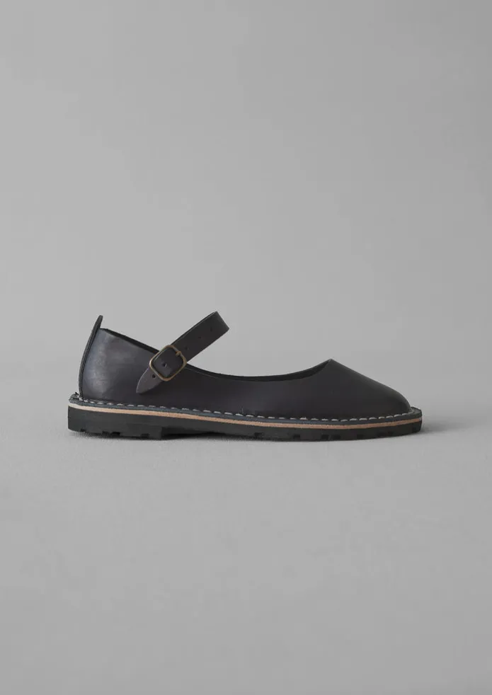 Steve Mono Leather Mary Jane Shoes
