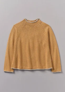 Stripe Linen Cotton Sweater