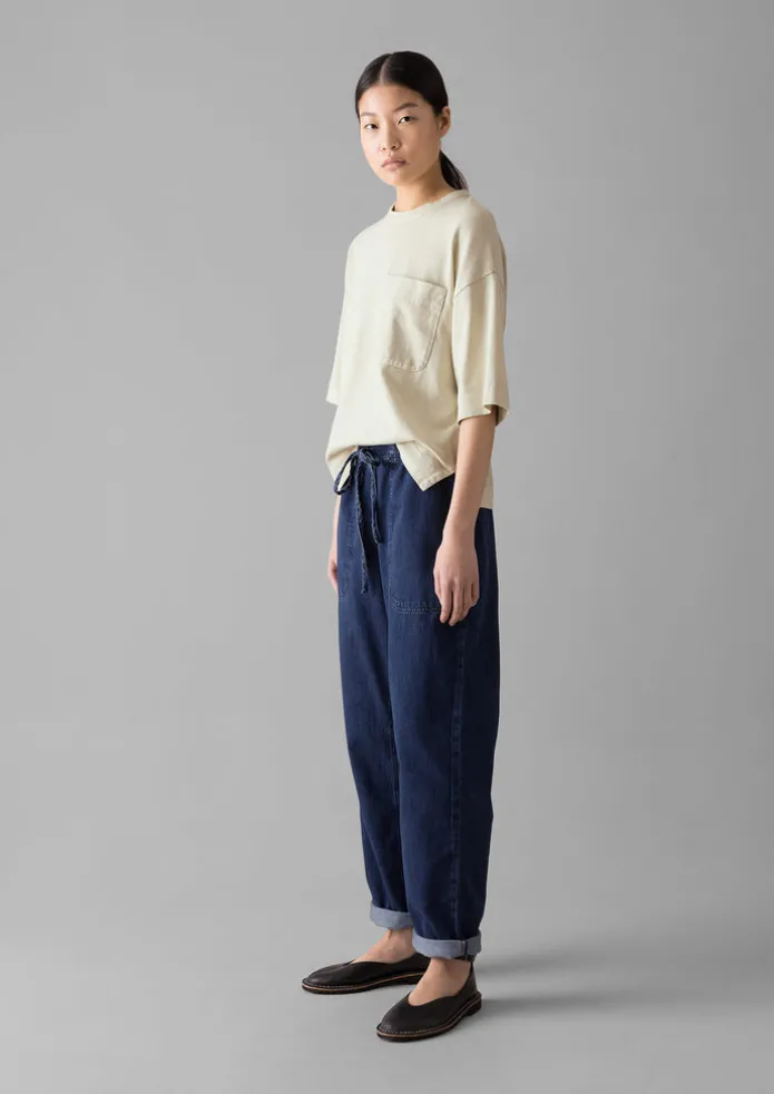 Suki Panelled Denim Trousers