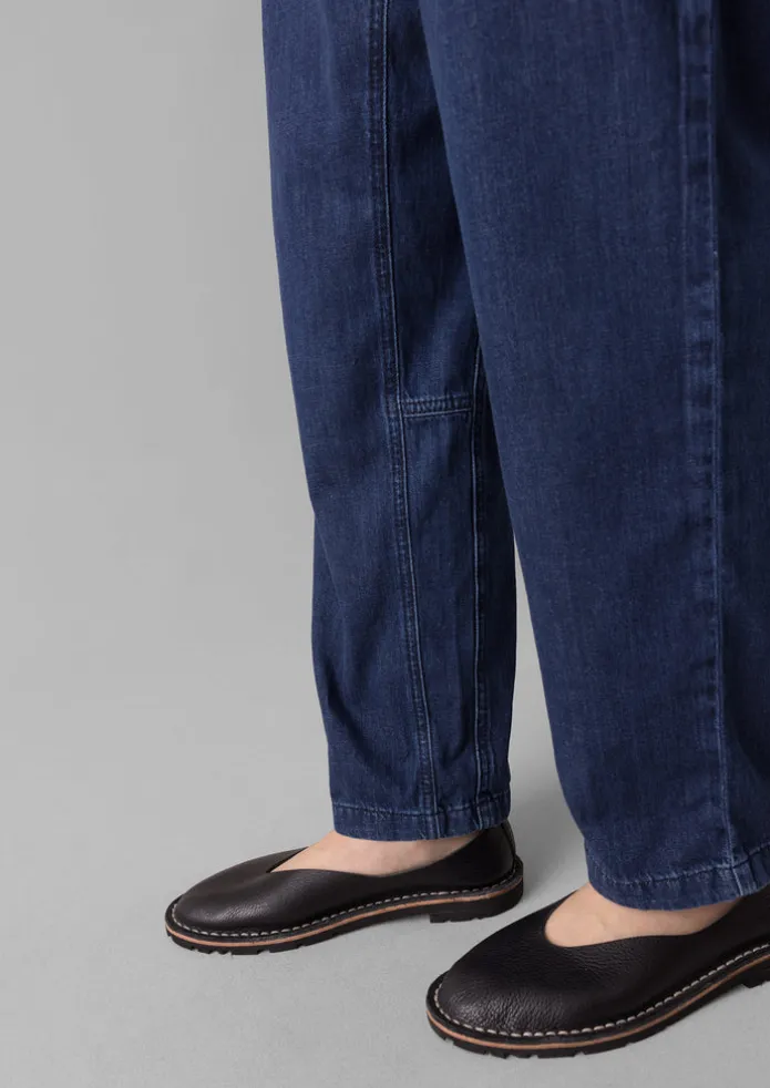 Suki Panelled Denim Trousers