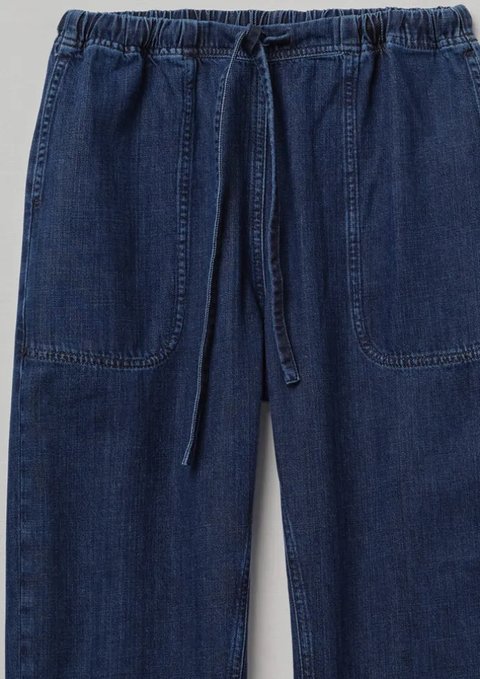 Suki Panelled Denim Trousers