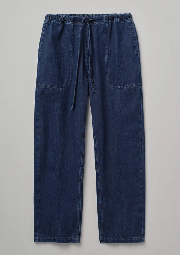 Suki Panelled Denim Trousers