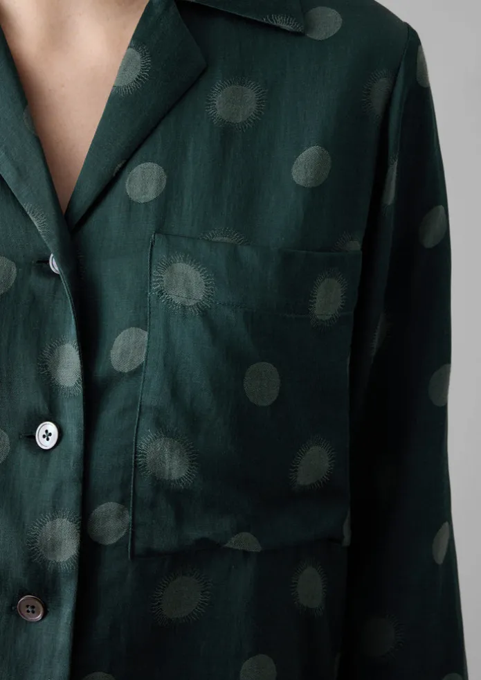 Sun and Moon Jacquard Shirt