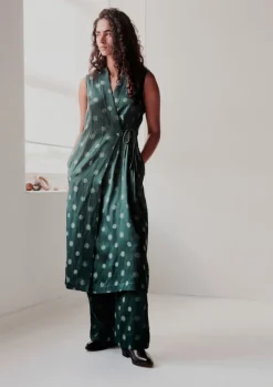 Sun and Moon Jacquard Trousers