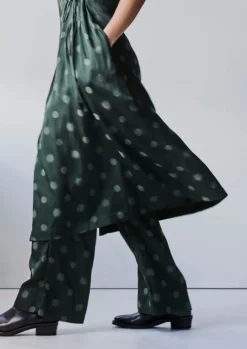 Sun and Moon Jacquard Trousers